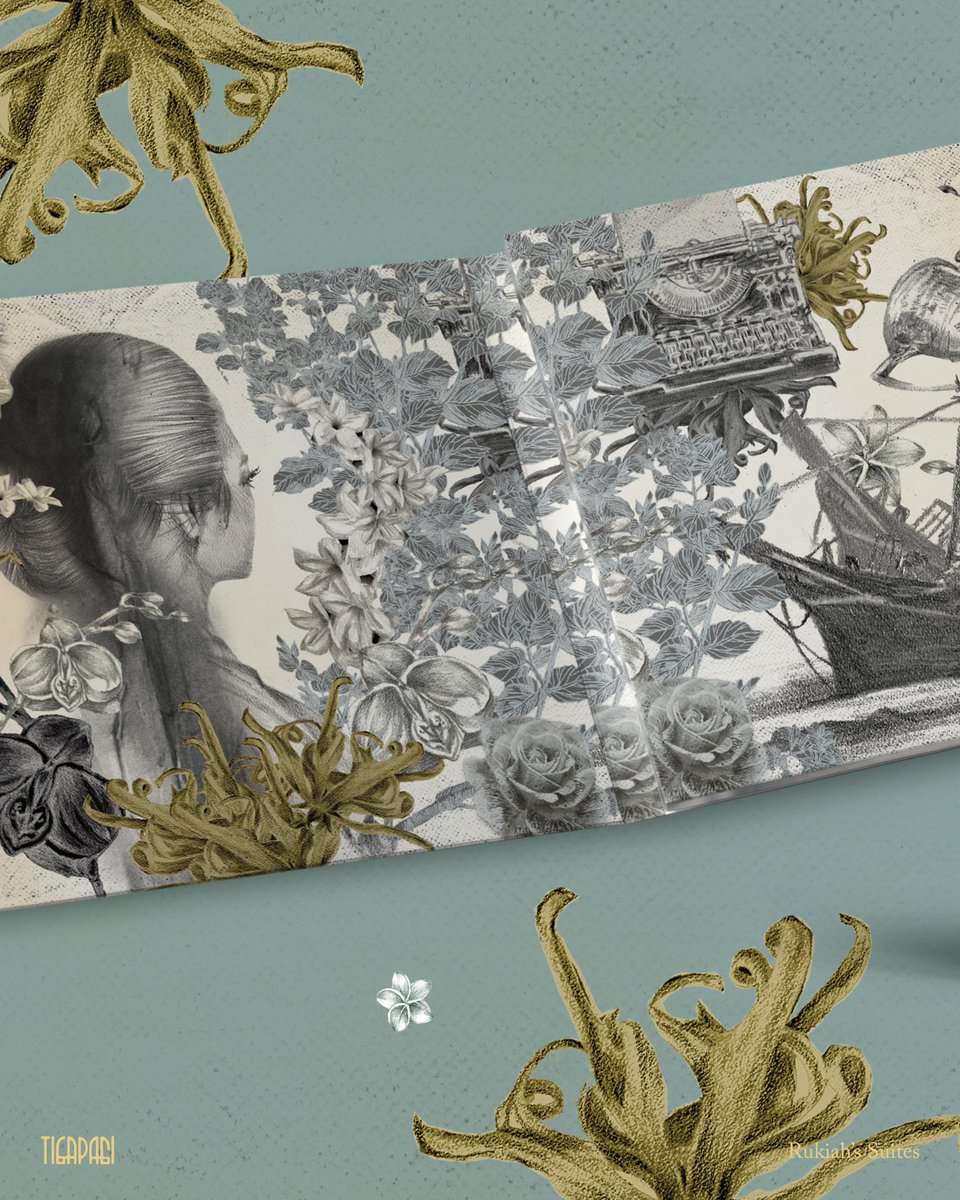 tigapagi's tweet image. Setelah rilis dalam format piringan hitam, kini album Rukiah's Suites tersedia dalam format cakram padat. Tersedia di s.shopee.co.id/5prwQ3jkum