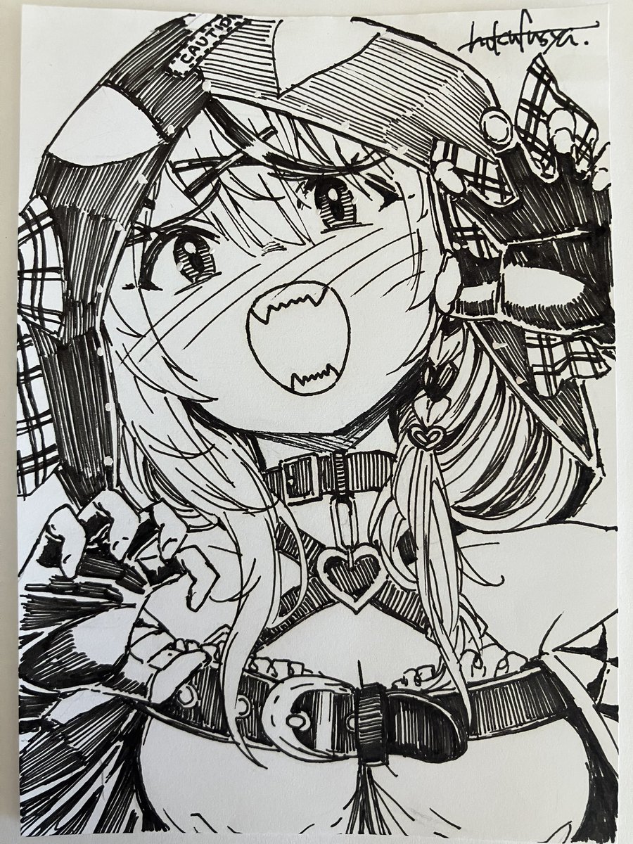 ボールペン沙花叉 #さかまた飼育日記 