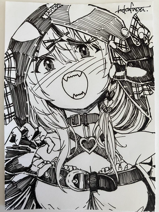 ボールペン沙花叉 #さかまた飼育日記 
