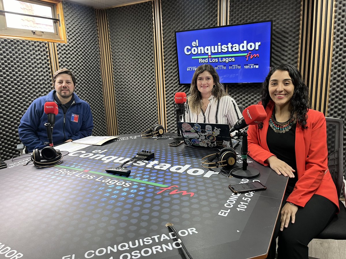 AHORA || Seremi Juan Eduardo Gomez junto a Directora Regional de <a href="/ONGCanales/">ONG Canales</a> Catalina Salazar, en vivo por <a href="/cqredloslagos/">@elconquistadorredloslagos</a> 📻 conversan sobre educación Técnico Profesional 📚🎄

En vivo acá:  elconquistadorredloslagos.cl