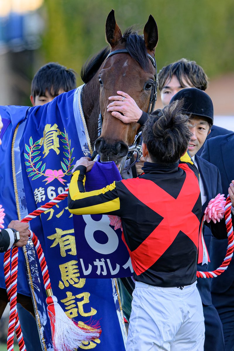 y_horse329's tweet image. 2024.12.22
第69回　#有馬記念 (GⅠ)
#レガレイラ × #戸崎圭太 騎手