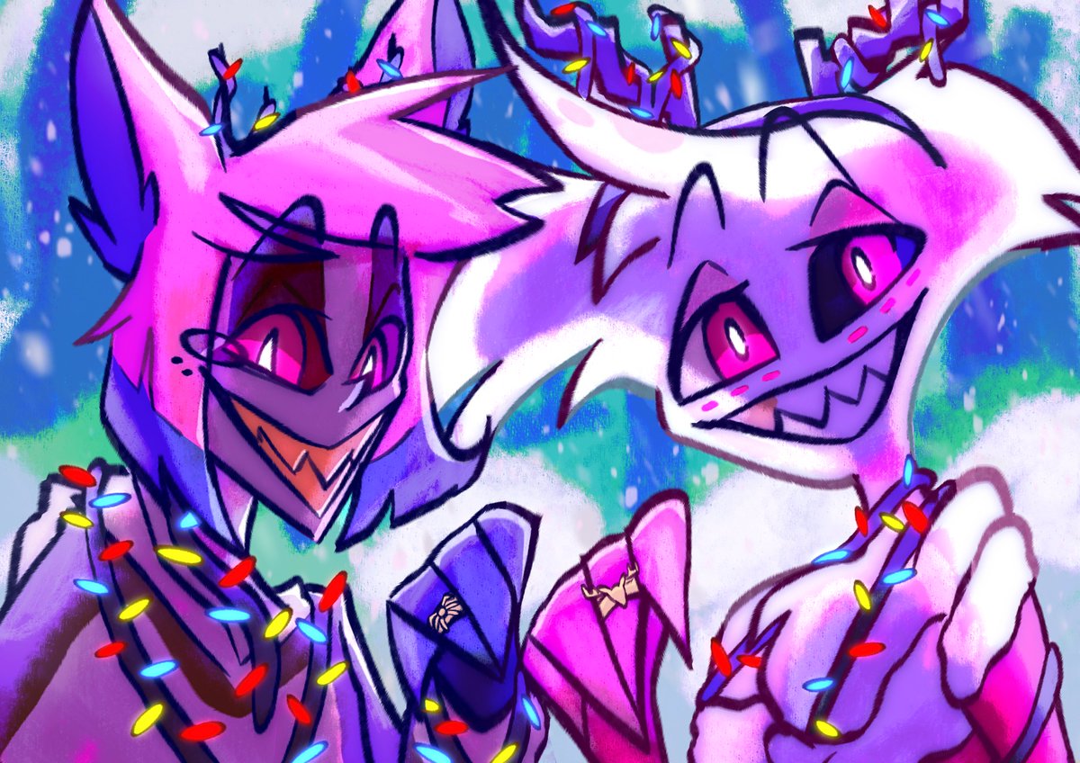 FleshGerm's tweet photo. One of my three drawings for the 2025 RadioDust Zine!! So happy for you guys to see! #RadioDust #RadiodustZine2025 #RadiodustZineChristmas https://t.co/KhtZRSISWW