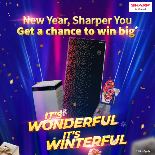 sharp_india_'s tweet photo. New Year, Sharper You!
Make this winter Wonderful and Winterful with Sharp's innovative appliances.
Participate now and get a chance to win exciting Sharp products! https://t.co/uZtaXg3l5z