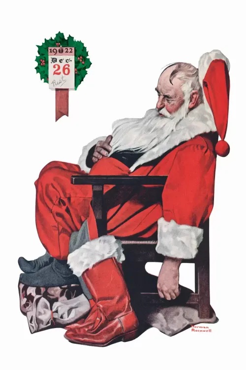 ノーマン・ロックウェル （Norman Rockwell、1894-1978） 『クリスマス