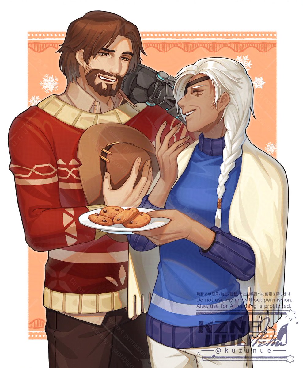 みなさまメリークリスマス〜！🥳🎉🍰
過去絵ですがキャス(マク)アナでもどうぞ