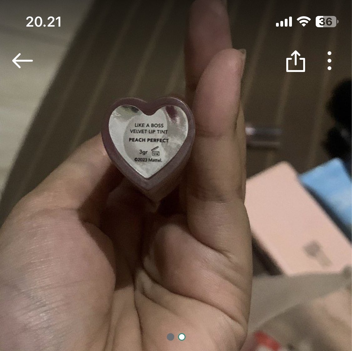 fafaastoree's tweet image. wts liptint velvet esqa x barbie shade peach perfect
expnya masi lamaa, ini like new baru aku swatxh 3x ajaa dan trnyt kurang suka sm warnanya
25k ajaa bisa ke oren yaaa
#wts #wtb #esqa #zonauang #zonajajan #zonabu