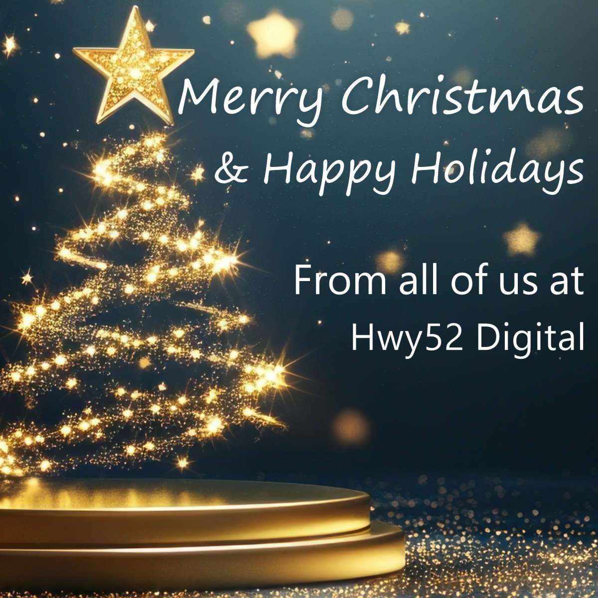 Hwy52Digital's tweet photo. Wishing all of our friends and followers a wonderful holiday season! https://t.co/Z0UfoDmwRZ