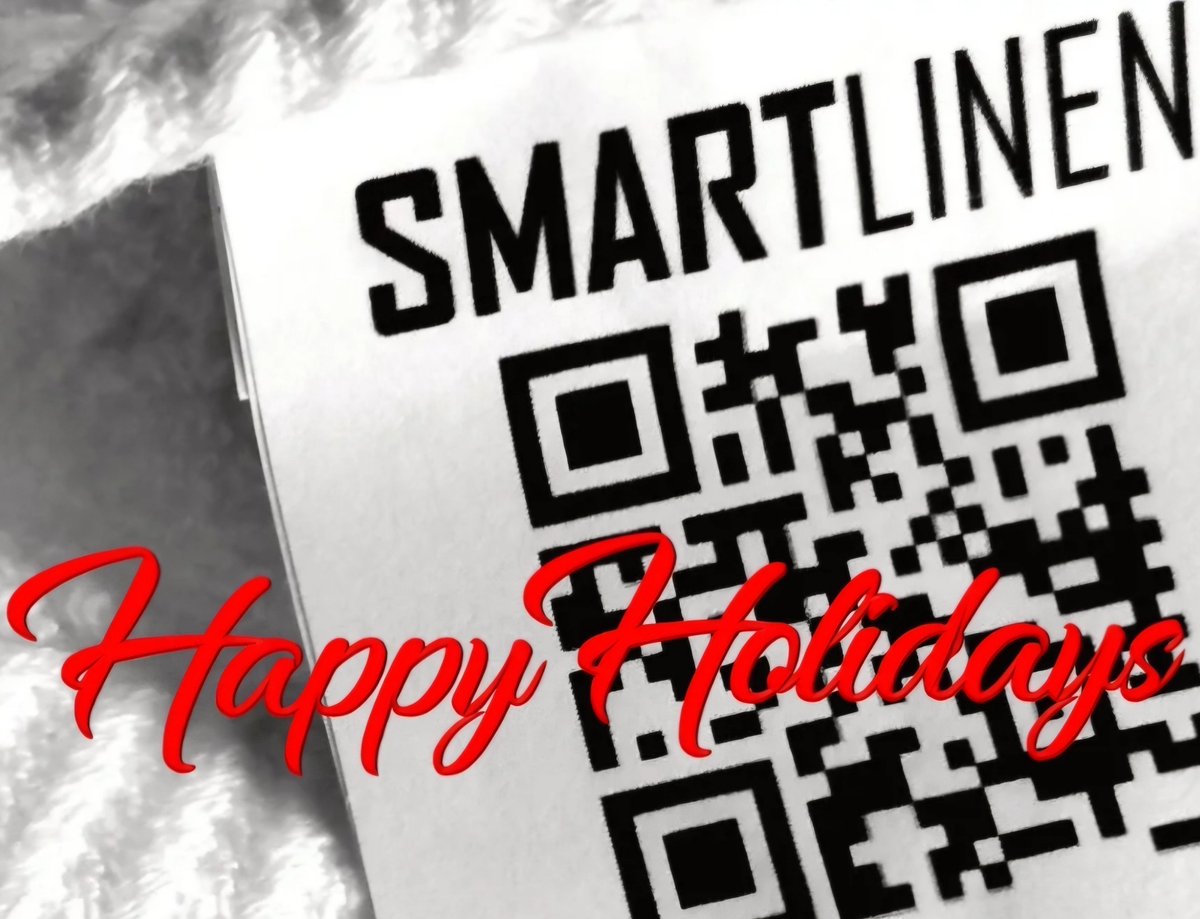 smartlinen's tweet photo. Happy Holidays from our families to your. #getsmartlinen https://t.co/d7SknDyUvh