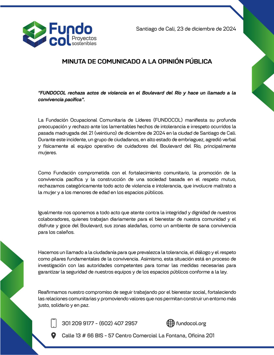 Fundocol - Proyectos Sostenibles tweet media