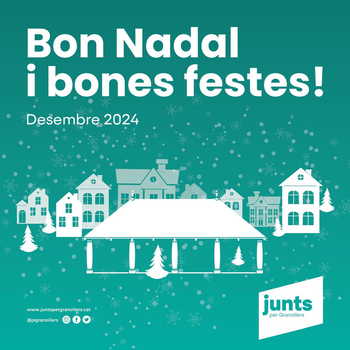 🎄Des Junts per Granollers us volem desitjar bon Nadal i bones festes!