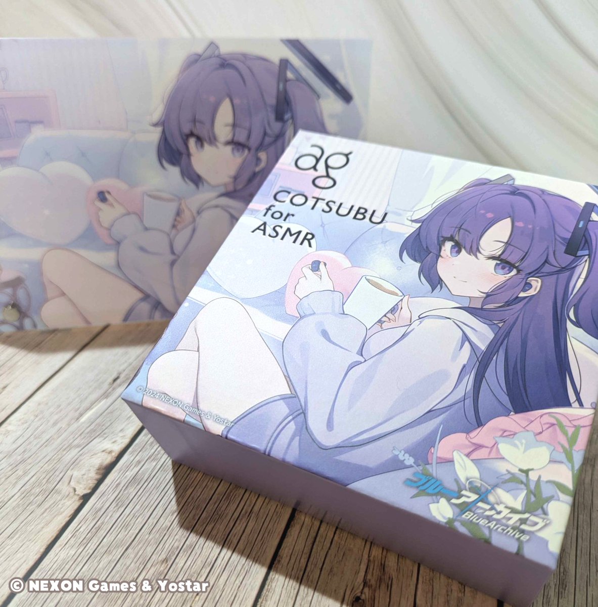 💙お知らせ ユウカを描かせて頂いたASMRイヤホン 『COTSUBU for ASMR