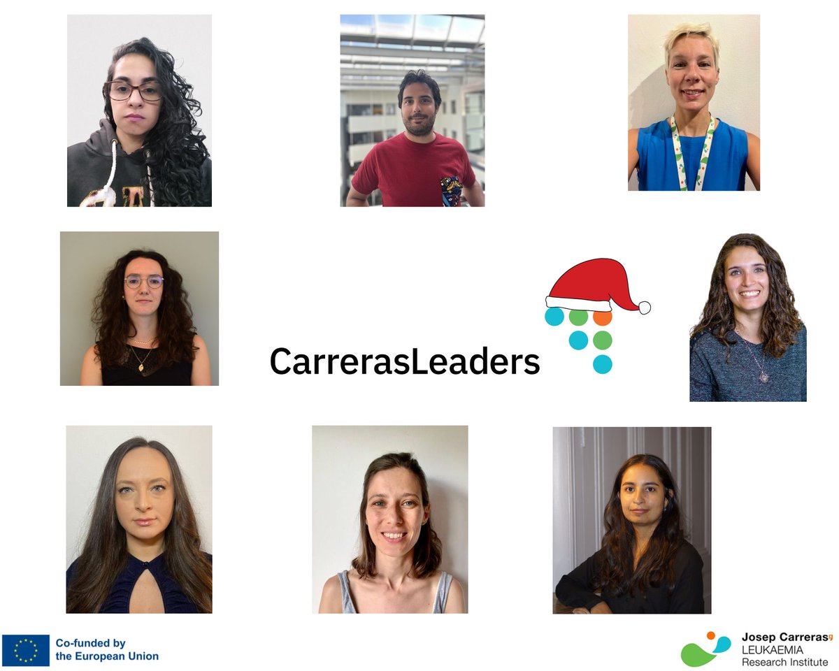 Carreras Leaders (@carrerasleaders) on Twitter photo From CarrerasLeaders, we wish you a joyful holiday season! ✨
In 2023-2024, we welcomed 8 brilliant researchers into the program at <a href="/CarrerasIJC/">Josep Carreras Leukaemia Research Institute (IJC)</a>, had fruitful collaborations, and are excited to continue this journey into the new year!
<a href="/MSCActions/">Marie Skłodowska-Curie Actions</a> <a href="/HorizonEU/">Horizon Europe 🇪🇺</a>
#bloodcancers From CarrerasLeaders, we wish you a joyful holiday season! ✨
In 2023-2024, we welcomed 8 brilliant researchers into the program at <a href="/CarrerasIJC/">Josep Carreras Leukaemia Research Institute (IJC)</a>, had fruitful collaborations, and are excited to continue this journey into the new year!
<a href="/MSCActions/">Marie Skłodowska-Curie Actions</a> <a href="/HorizonEU/">Horizon Europe 🇪🇺</a>
#bloodcancers