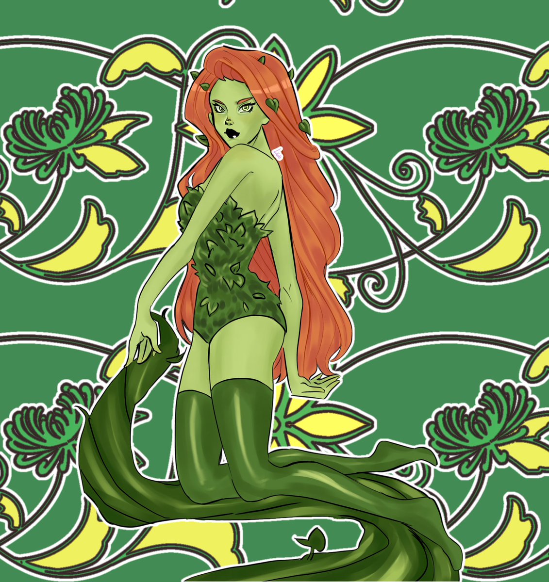 leevrts's tweet photo. Poison Ivy (again) #fanart #dc #dccomics #PoisonIvy https://t.co/wRe50Tq5lT
