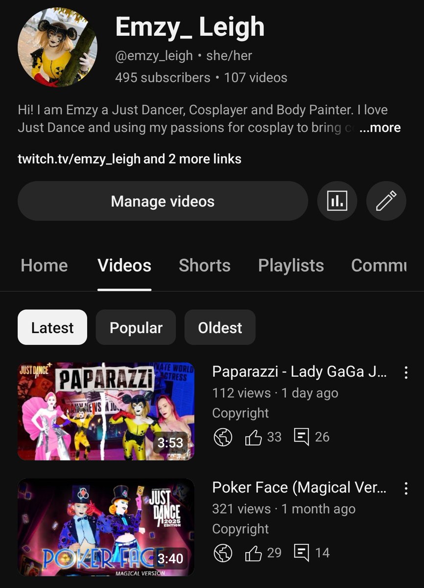 Anyone wanna help a girl hit 500 subs for Christmas? 

youtube.com/@emzy_leigh?si…