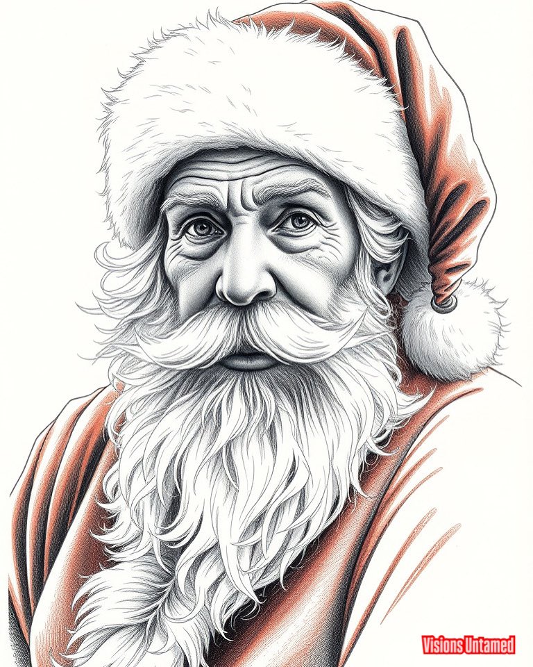 VisionsUntamed's tweet photo. “An artistic take on Santa Claus 🎅✨. Wisdom in his eyes, warmth in his heart, and a touch of magic in every line. The timeless spirit of Christmas reimagined! 🌟❤️”

“Uma visão artística do Papai Noel 🎅✨. Sabedoria em seus olhos, calor em seu coração e um toque de magia em cada detalhe. O espírito atemporal do Natal reinventado! 🌟❤️”

#VisionsUntamed #Art #Arte #DigitalArt #Instagood #SantaClaus #ChristmasSpirit #HolidayMagic #ClassicArt