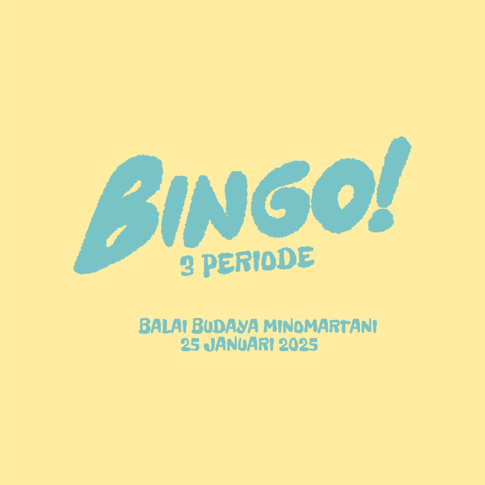 SALAM 3 PERIODEEEEE   
line up????? NYUSULLLLLLL  

Stay Tune yaaaa 😉👌

#BINGO3PERIODE