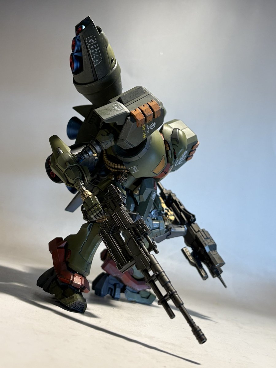 CAP_AFRODANCE's tweet photo. 自分なりのグザ、、、

#ガンプラ #gunpla https://t.co/5zDDCKkbcl