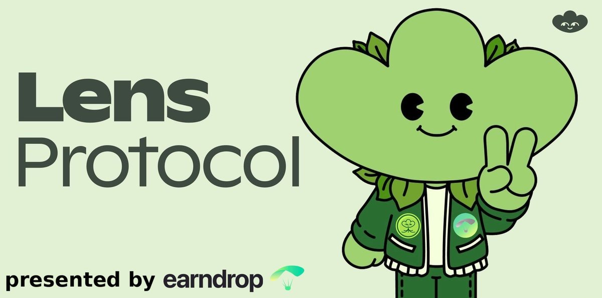 Earndrop_io's tweet photo. Airdrop Strategy #58: @LensProtocol 🪂

• An open social network that allows users to own their content and connections
• Backed by many big investors
• Token is HINTED 👀, more on this in the thread

👇 Here's how to interact with Lens: https://t.co/PMOqBa9V3T