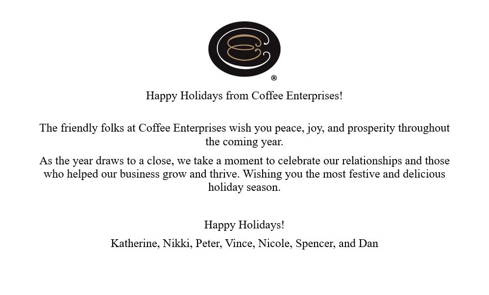 #HappyHolidays ☕️