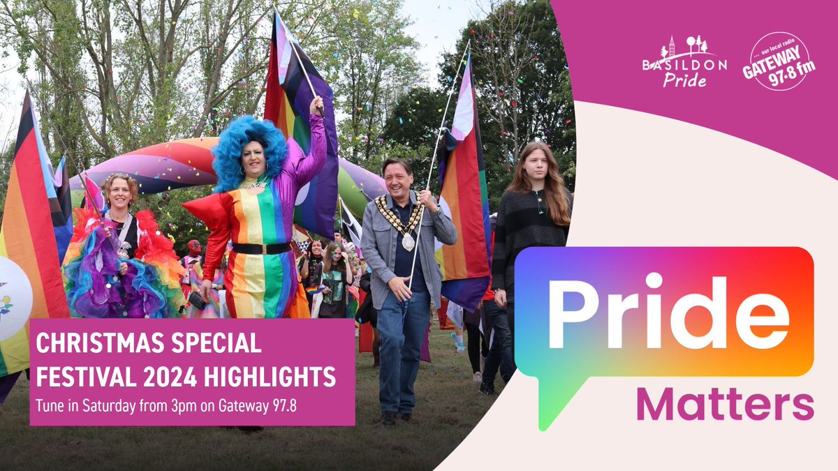 Basildon Pride tweet media