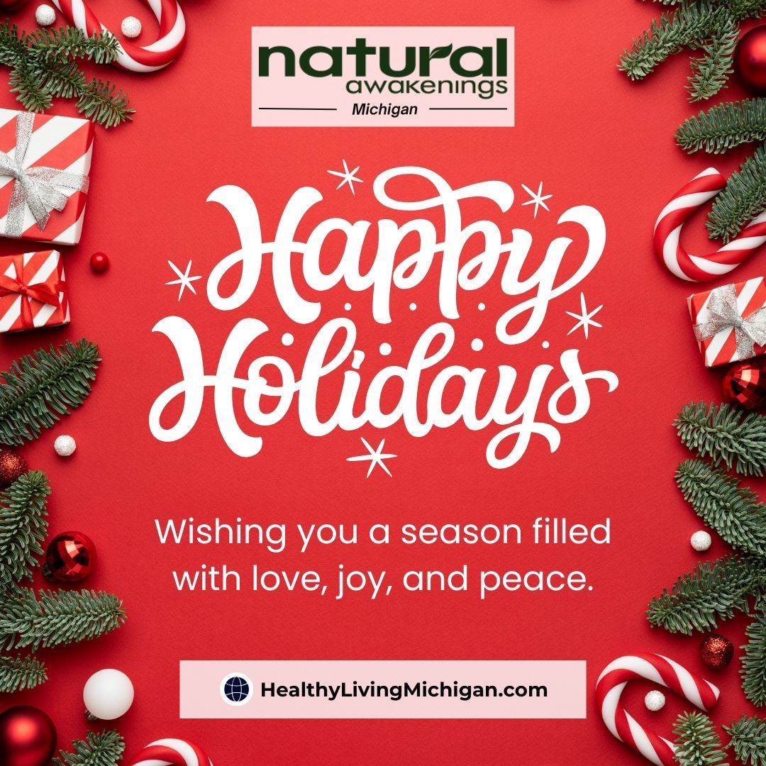 MichiganLiving's tweet photo. ✨ Wishing you all the warmth, joy, and peace this holiday season! May your days be filled with love, laughter, and cherished moments with those you hold dear. Happy Holidays! ✨
. 
#healthylivingmichigan #HappyHolidays #annarbor #detriot #traversecity #lansing #michigan https://t.co/FdzX20w1ZQ
