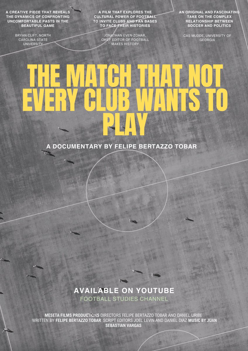 🎄 It's Christmas time, and you are thinking which Netflix movie or series you will watch. Instead, why not watch a documentary involving 2 of the world's most popular clubs?

🍿Grab a popcorn and watch: "The Match That Not Every Club Wants To Play."

📽️ youtube.com/watch?v=HgmbZ7…