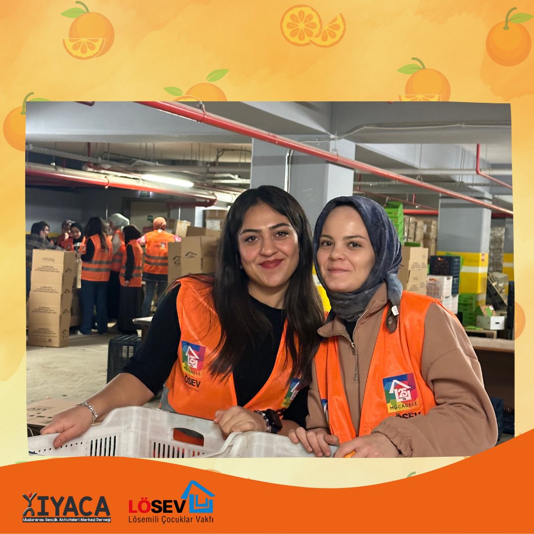 iyacaorg's tweet photo. Gönüllü kalpler bir arada! 🍊❤️ LÖSEV ziyaretimizde hem çocukların yüzünü güldürdük hem de mandalina toplarken dostluklarımızı pekiştirdik. Siz de bu yolculukta bize katılmak ve daha fazlasını keşfetmek için sayfamızı takip etmeyi unutmayın!🌟
#iyaca #iyacateam #losev https://t.co/jWPvsZimp5