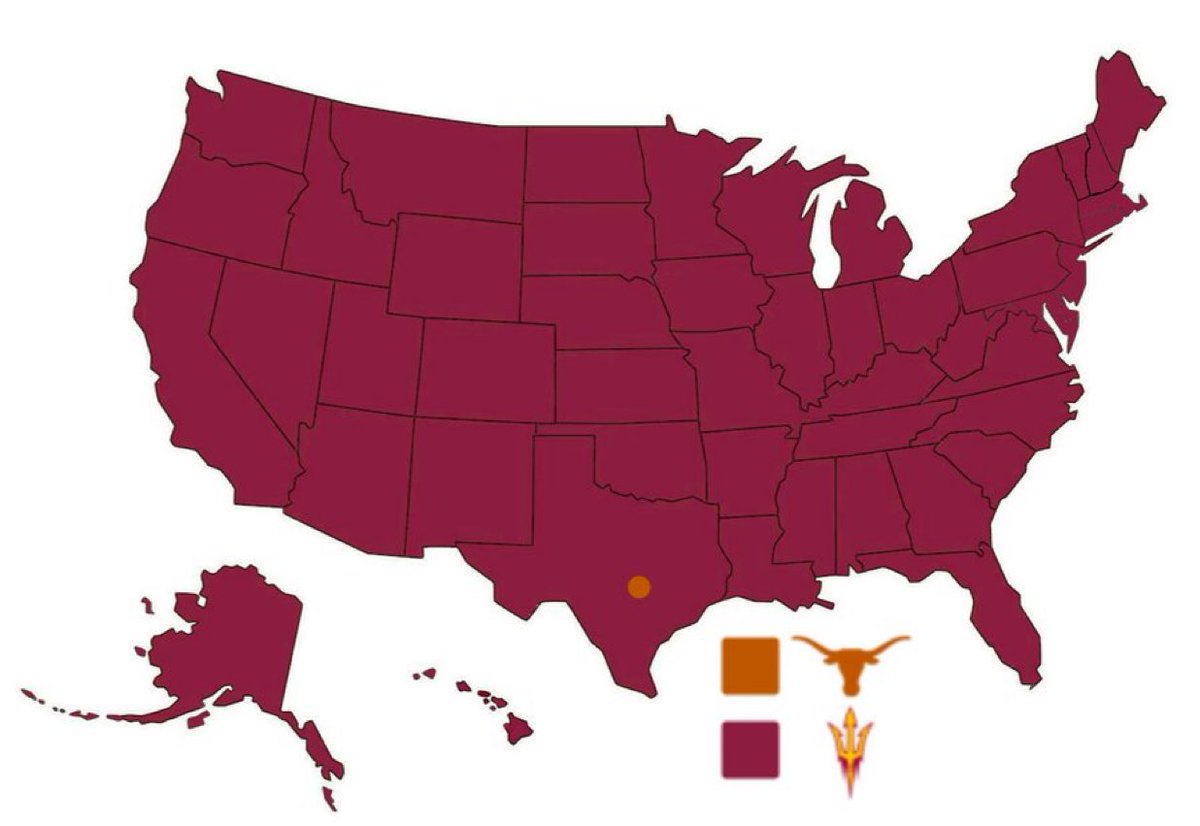 A map of who America will be rooting for on Saturday