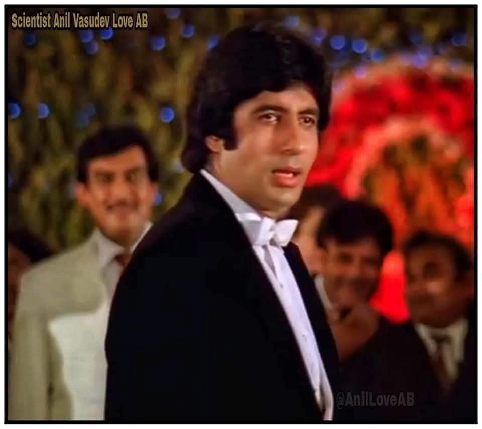 DrAnilLoveAB's tweet photo. Congratulations on completion of🎉🌹💐
#43YearsOfKaalia (25 December 1981)
My Dear Guruji Shri @SrBachchan Sirji &
#Amjadkhan ji #kaderkhan ji #Pransab ji 
#AshaParekh ji #ParveenBabi ji 
#Jagdeep ji #RamSethi ji & Team 
Written by #InderRajAnand ji #TinnuAnandji & Team 
Directed by #TinnuAnand ji 
Produced by #IqbalSingh ji
Music by #RahulDevBurman ji
Lyrics:  #MajroohSultanpuri ji