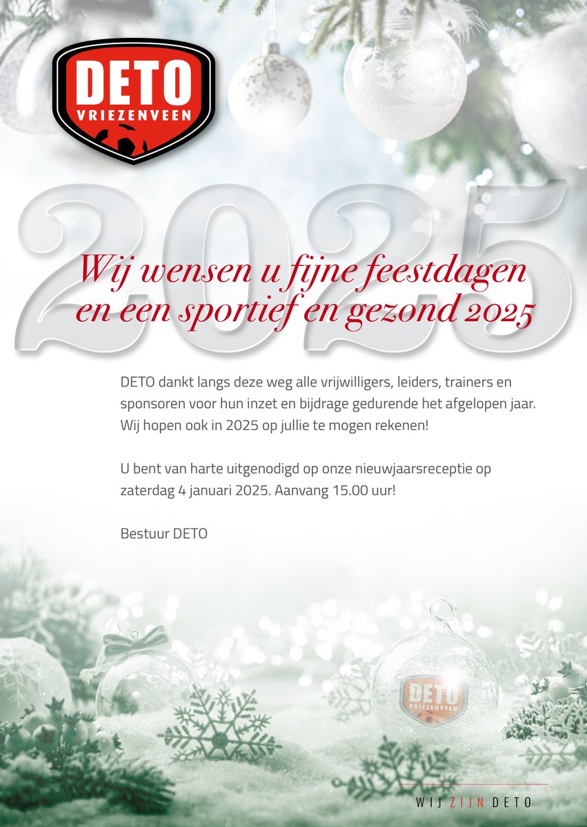 vvDETO's tweet photo. Fijne feestdagen! https://t.co/BnrYSLngBe