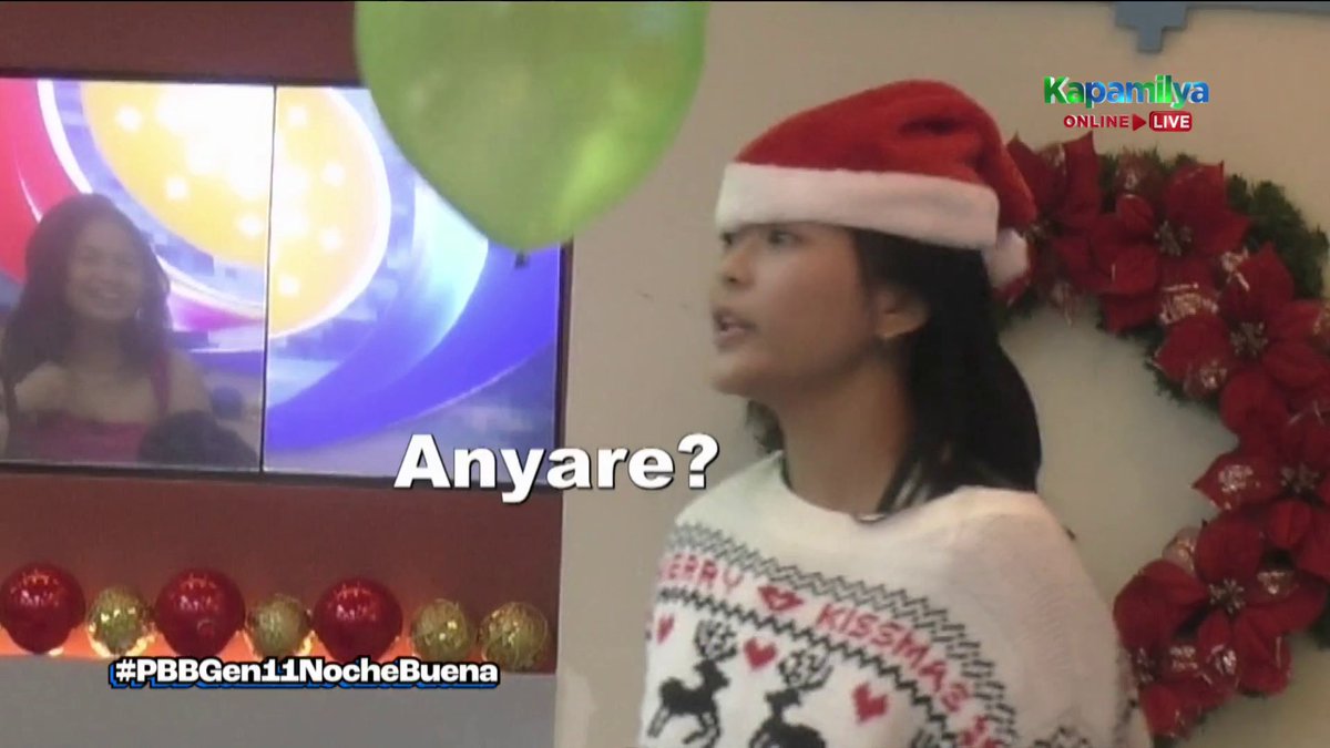 PBBabscbn's tweet photo. Yung sobrang focus and competitive mo sa game tapos talo na pala kayo! Hahaha! Okay lang 'yan Rain! 

#PBBGen11NocheBuena #PBBGen11Big4Ever https://t.co/EEhRtgtX1D