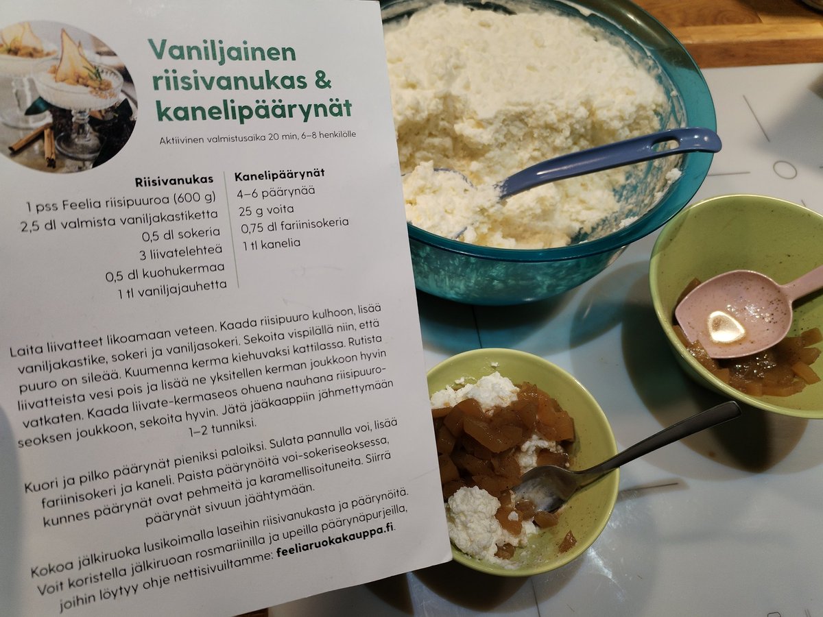 JariValtanen's tweet photo. Jonnet ei muista, että #Feelia'n jouluboksissa oli ainakaan jouluinen jälkkäriresepti mukana 👇
Voin auttaa niitä onnettomia, jotka nyt jouluna jäivät ilman tätä herkkua ja paljastaa reseptin.
For your 👀 only, luonnollisesti 😉
#joulu #jälkiruoka https://t.co/JXEL9dwREf