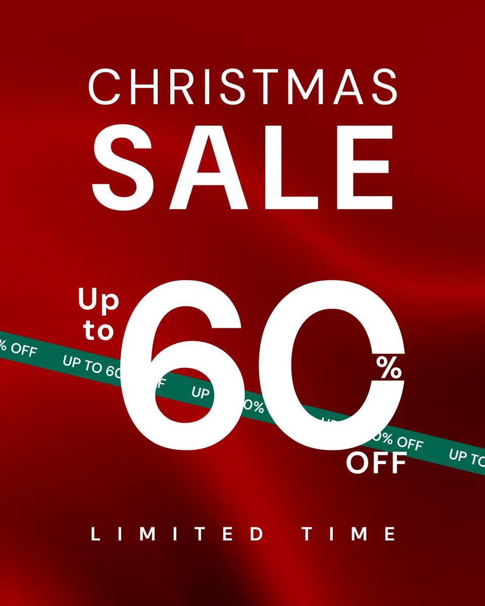 BaltiniOfficial's tweet photo. 📞Festive deals are calling!
Shop now and enjoy up to 60% off Christmas favorites online and up to 70% off in the app. 

#StyleToSpare #BALTINI https://t.co/XFty598aXB
