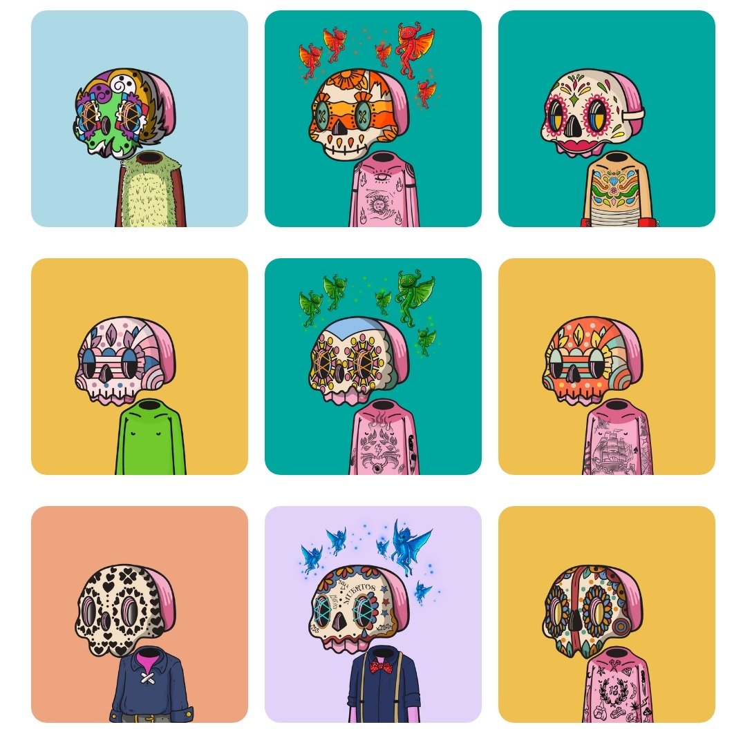 I love my <a href="/los_muertosNFT/">Los Muertos</a>
Who want to join us in the graveyard? 
#vivalosmuertos