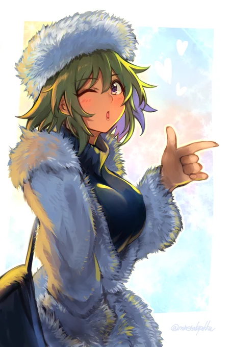 ナターリアと暖かくして聖夜を共にしたい#デレマス #ナターリア #生田輝 #アイマス #クリスマス 