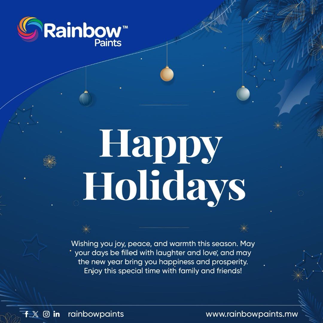 rainbowpaintsmw's tweet image. Happy Holidays

Wishing you joy, peace, and warmth this season. May your days be filled with laughter and love; and may the new year bring you happiness and prosperity.

Enjoy this special time with family and friends!

#RainbowPaints #HappyHolidays