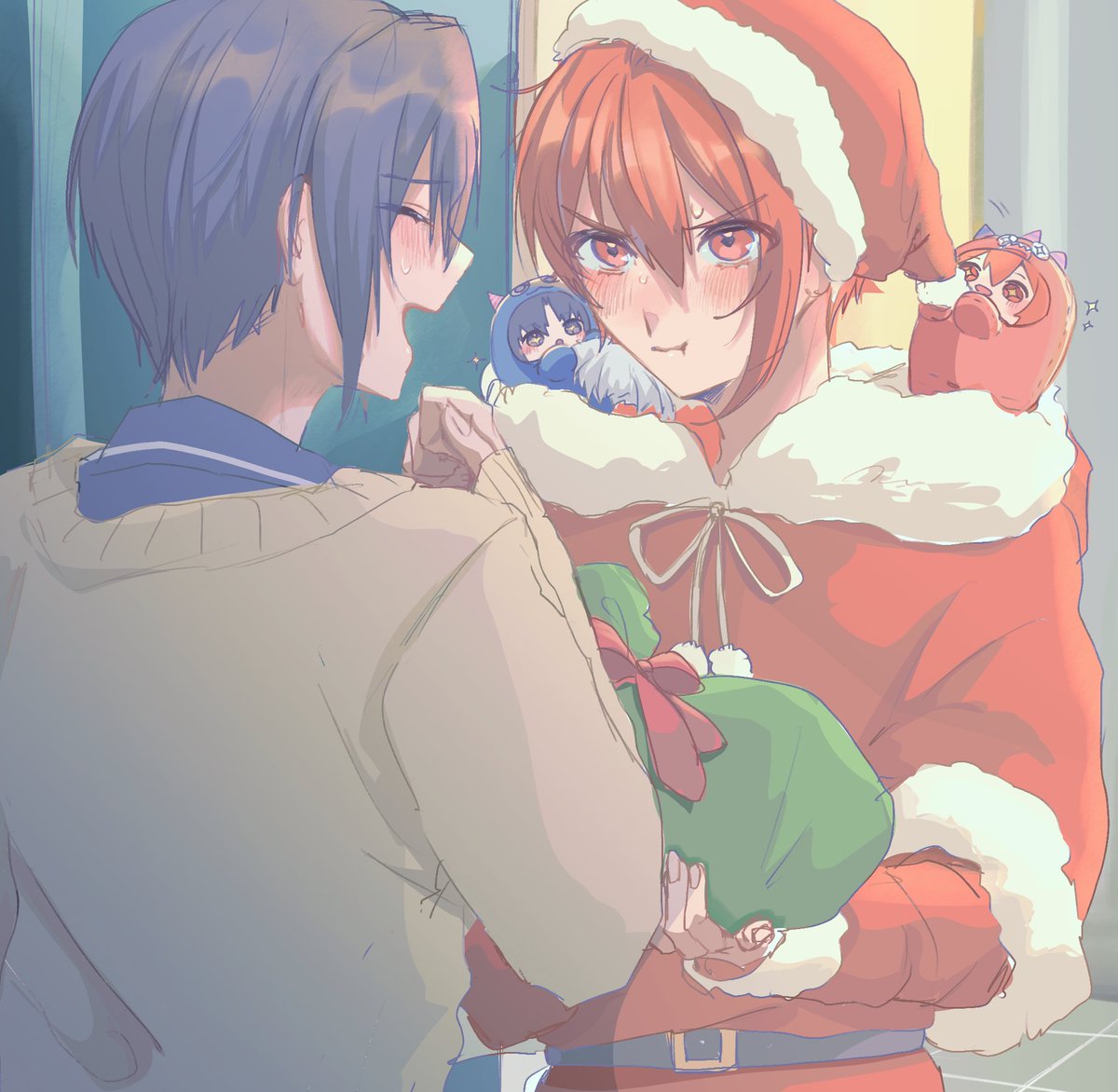 帽子ぬげるまではまだサンタだし (りくいお)