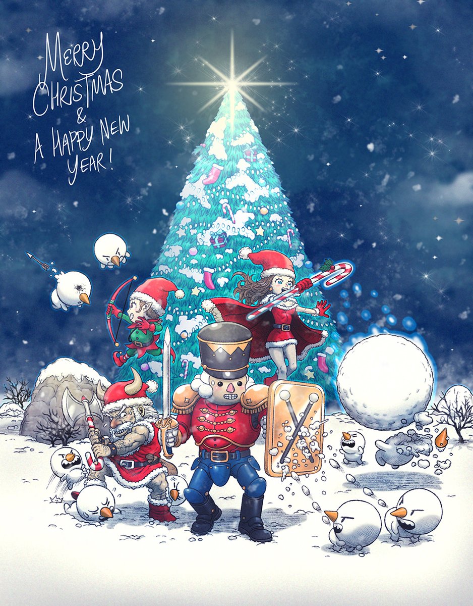 kenfooverse's tweet photo. Merry Christmas &amp; A Happy New Year everyone! https://t.co/ndFA0iszqD