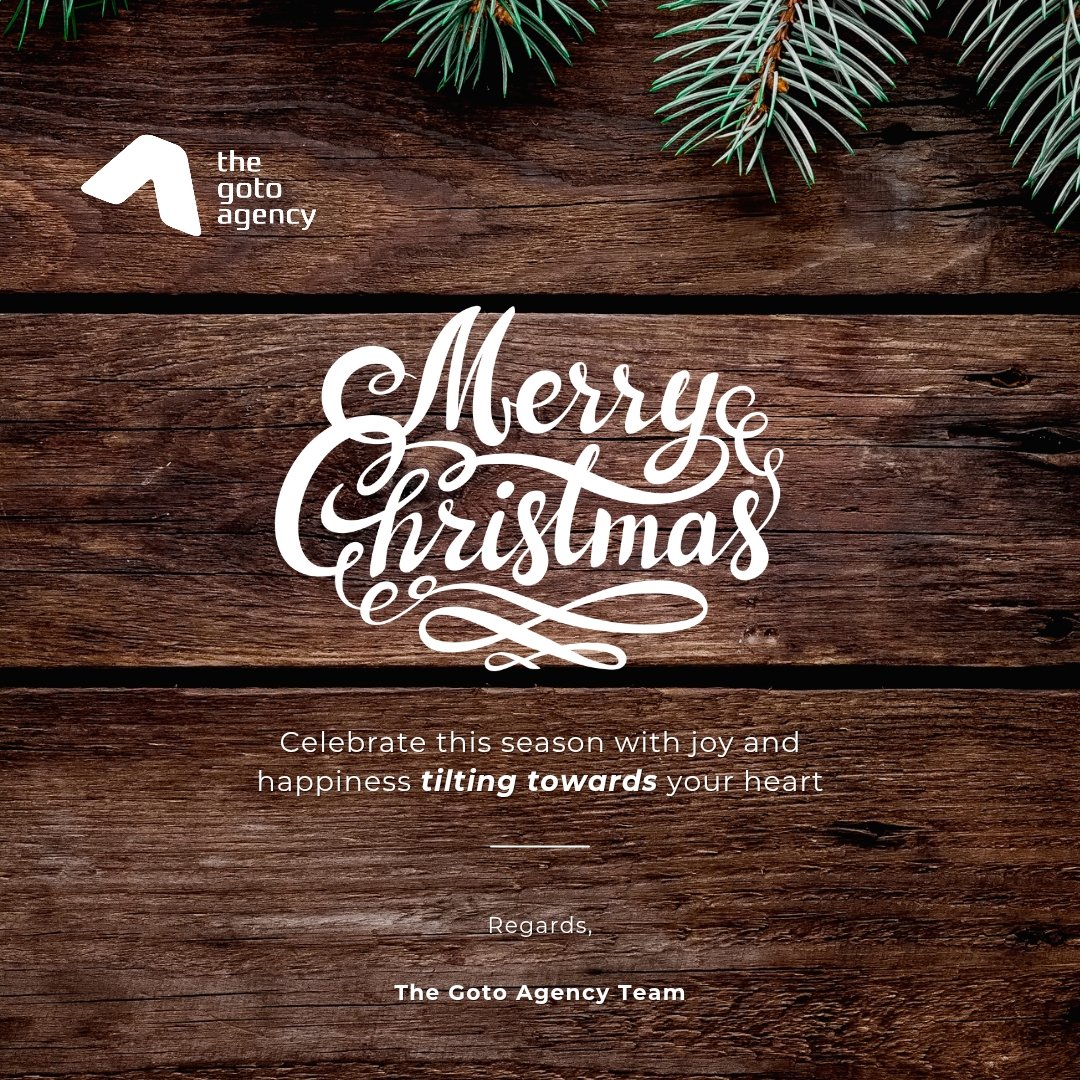 thegotoagency_'s tweet photo. Have a Merry Christmas!
#TiltForward https://t.co/lsNnIUSeDG