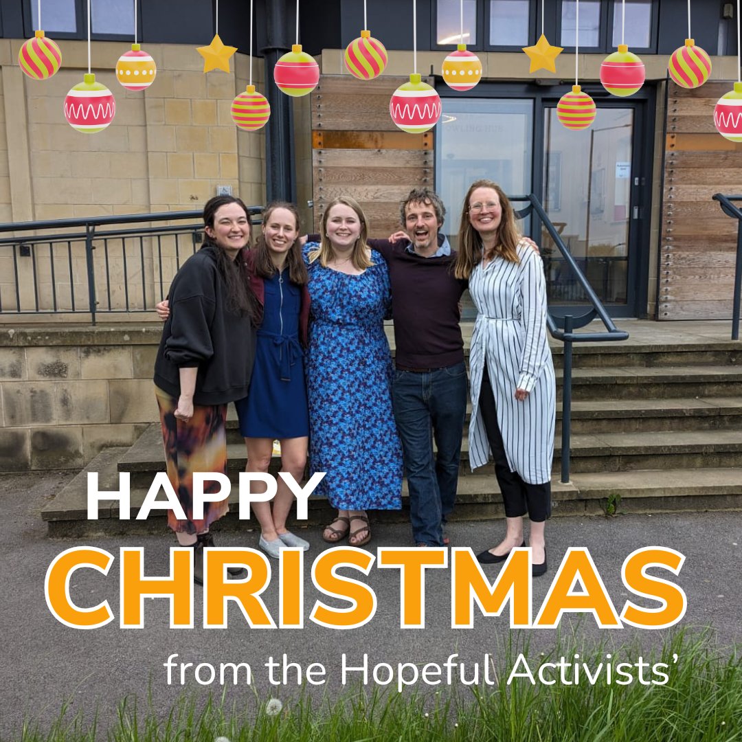 hopefulactivism's tweet photo. ✨ Wishing you a peaceful and restful Christmas ✨ 

With love from the Hopeful Activists Team https://t.co/pPRwtVaEhD