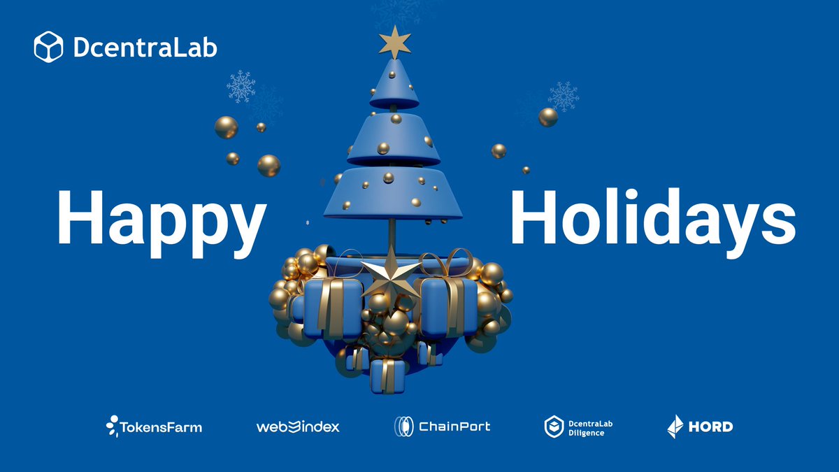 TokensFarm (@tokensfarm) on Twitter photo Happy Holidays from the TokensFarm & <a href="/DcentraLab/">DcentraLab</a> team! π
Thank you for choosing us as your yield farming partner this year.
Here's to an even more rewarding & successful 2025. π Happy Holidays from the TokensFarm & <a href="/DcentraLab/">DcentraLab</a> team! π
Thank you for choosing us as your yield farming partner this year.
Here's to an even more rewarding & successful 2025. π