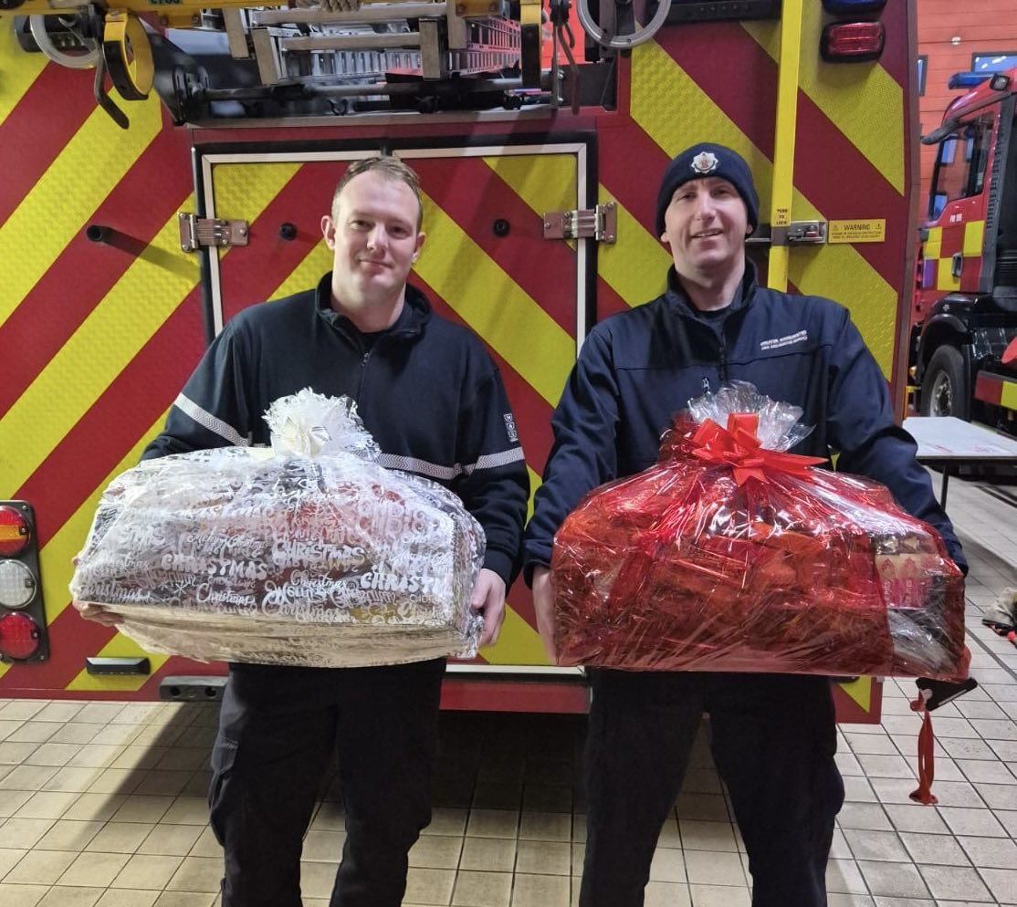 Every year, a very kind lady <a href="/Kaz61_Angel/">Karen S</a> puts hampers together for every watch on the station. On behalf of us all Karen, thank you. We hope you have the best Christmas🎄