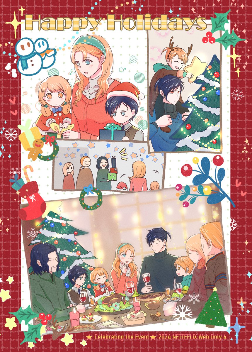 feliannieweb's tweet photo. 【フェリアネ・クリスマスぷちアンソロ企画】
illust/INT様（@felan800）
#剣花4 https://t.co/bHnZAQDF5u