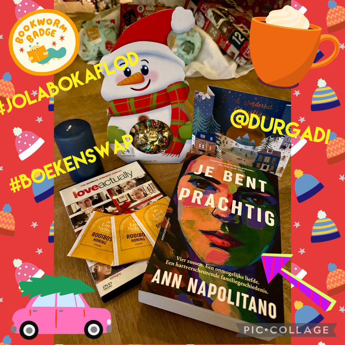 Bedankt <a href="/durgadi/">Diana</a> voor dit fijne pakket. 

De organisatie van <a href="/Mir6776/">🌸Mireille 👩🏽‍🦱💙</a> was wederom top! Dank je wel Mireille. Fijne kerst allemaal!

#jolabokaflod #BoekEnSwap #vakantielezen #boeken #lezen #kerst #traditie