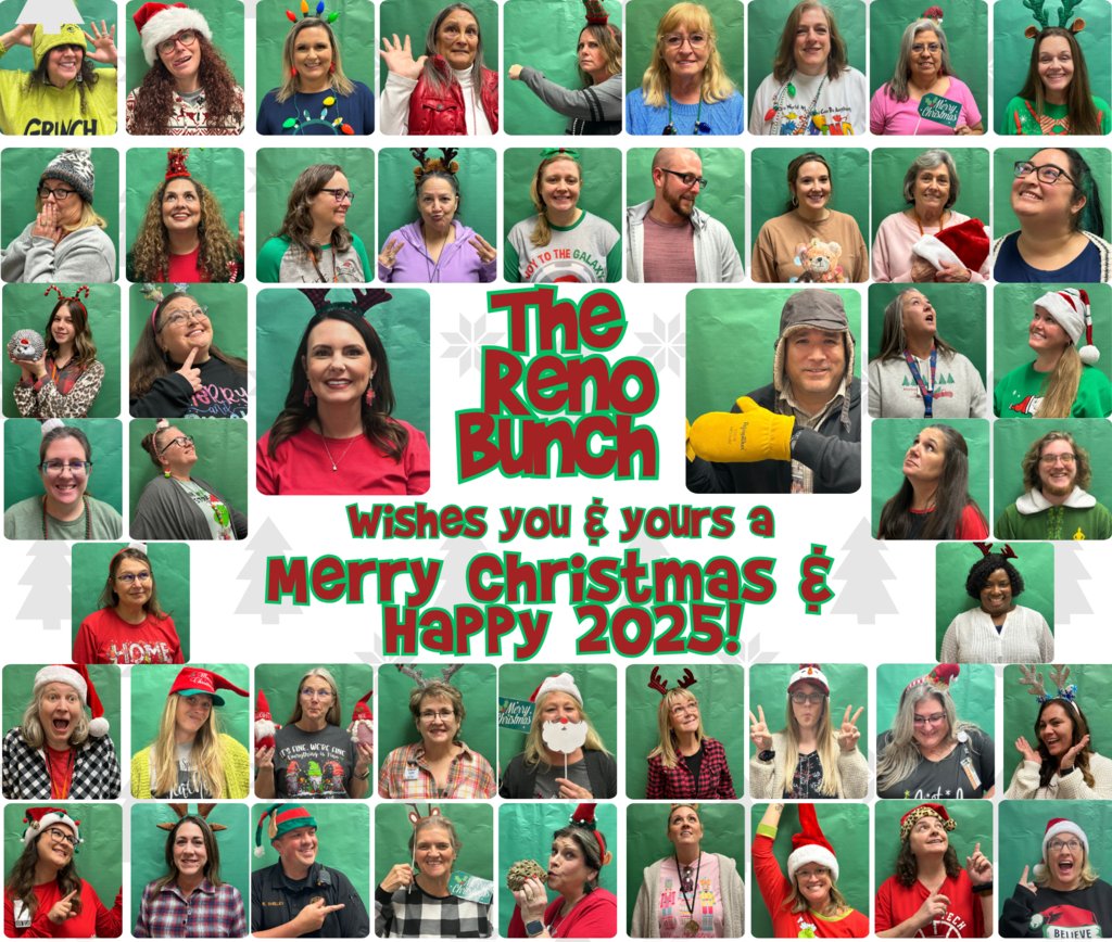 Merry Christmas and Happy New Year from Reno Elementary!!!