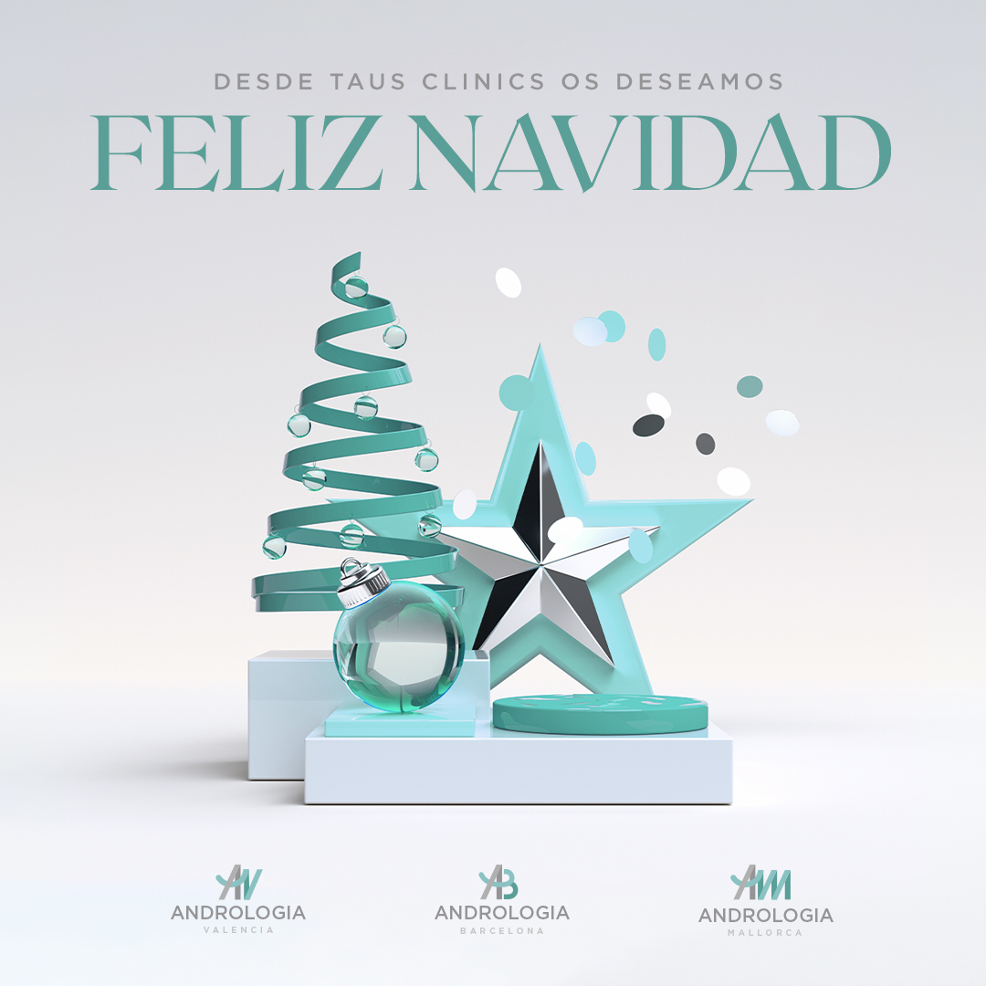 Desde TAUS Clinics queremos desearos unas felices fiestas.🎄💫

Esperamos que estén llenas de buenos momentos y alegría. ¡Y brindéis por un año 2025 de mucha salud!

#TAUSClinics #AndrologiaBarcelona #AndrologiaMallorca #AndrologiaValencia #FelizNavidad #Navidad