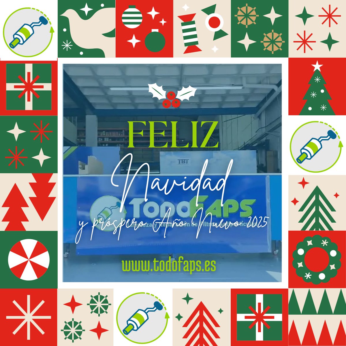 todofap_sl's tweet photo. 🎅Con el 2024 llegando a su fin, el equipo de @todofap_sl queremos dar las gracias a tod@s los clientes por habernos elegido para solucionar sus problemas de #filtrodeparticulas, y a nuestros mecánicos #faps por su esfuerzo.
Feliz Navidad🎄 y próspero año nuevo 2025 para tod@s!✨ https://t.co/0o7gRZZyeJ