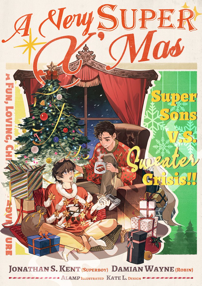 #jondami #supersons happy holiday! here's a poster I made in last winter for @ alamp519 <3
art: alamp
design by me
