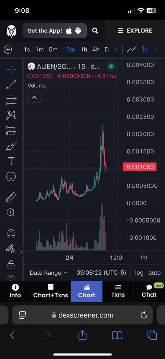 dropslemons's tweet image. $alien