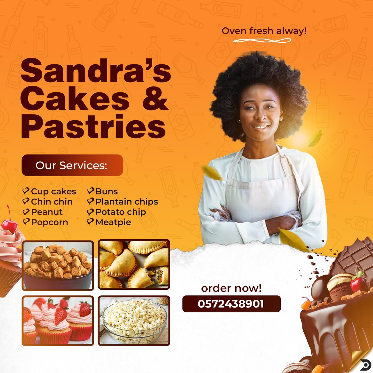 Sandra’s cakes and pastries